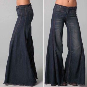 Free People Elephant Extreme Bell Bottom Jeans